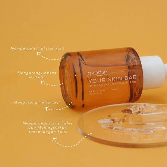 

Avoskin Your Skin Bae Marine Collagen 10% + Gingseng Root Serum