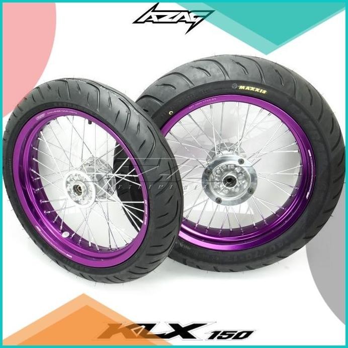 ban set motor kawasaki klx dtraacker 150 supermoto scarlet crf wr ring