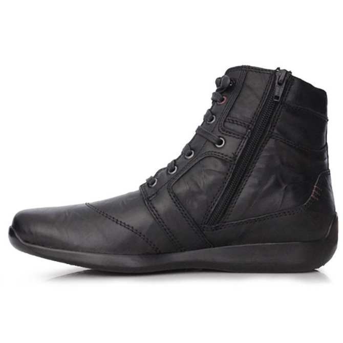 Sepatu Gino Mariani Elario 6 Genuine Leather Exclusive - Black New