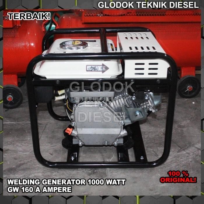 Genset Las 160 Ampere Gw160A Welding Generator Tesla Gw-160A Original