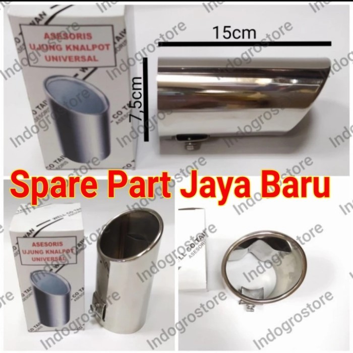 MUFFLER Buntut Ujung Knalpot Mobil FREED MOBILIO BRV HRV CRV CRZ
