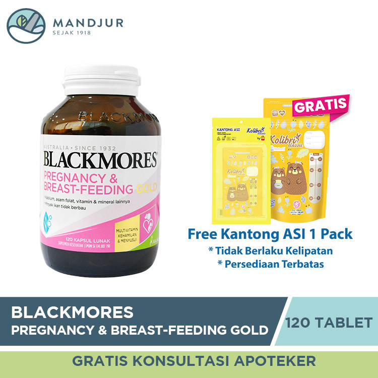 Blackmores Pregnancy & Breastfeeding Gold  120 pcs