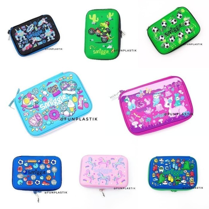 

Ready Smiggle Hardcase Tempat Pensil KW
