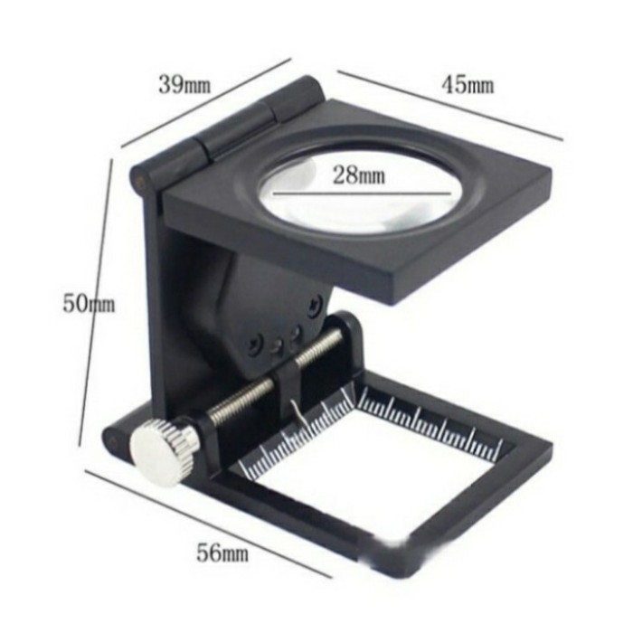 

Ready Kaca Pembesar Kain dan Percetakan - Fabric and Printing Loupe - LED