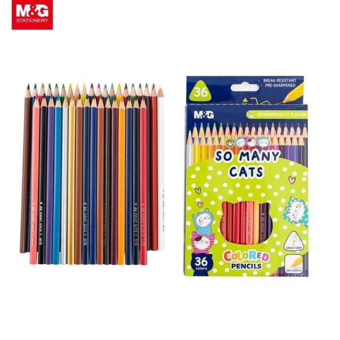 

M&G So Many Cats Colored Pencils / Pensil Warna M&G AWP343A