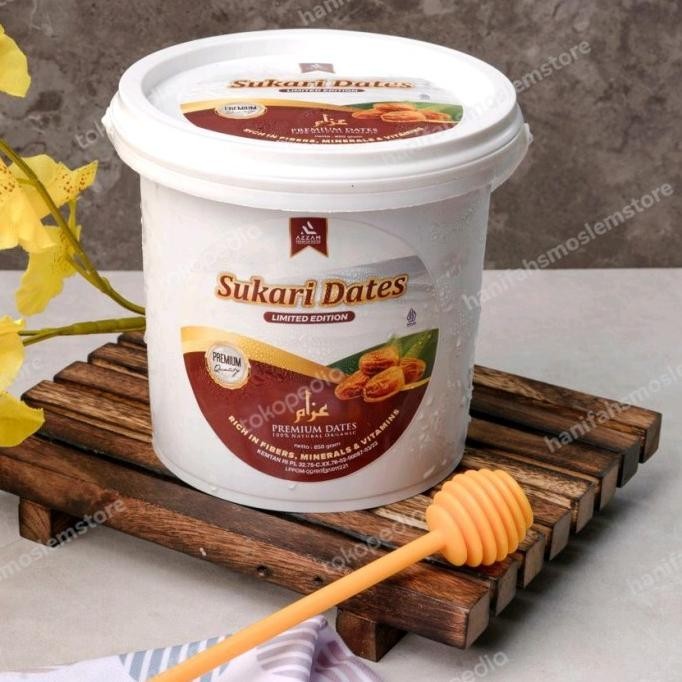 

Kurma Sukari 850Gr Ember - Sukkari Sukary Azzam Menu Buka Puasa