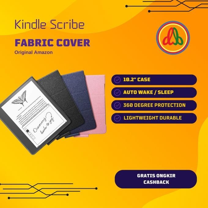 Kindle Scribe Fabric Cover (Hanya Untuk Kindle Scribe)