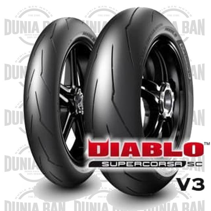 Ban Ninja Pirelli Diablo Supercorsa Uk 120/70-Zr17 Dan 160/60-Zr17 V3