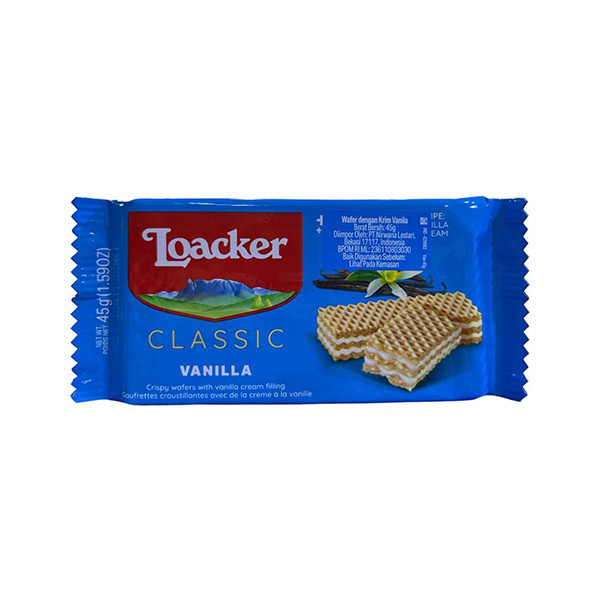 

WAFER LOACKER VANILLA 45 GR