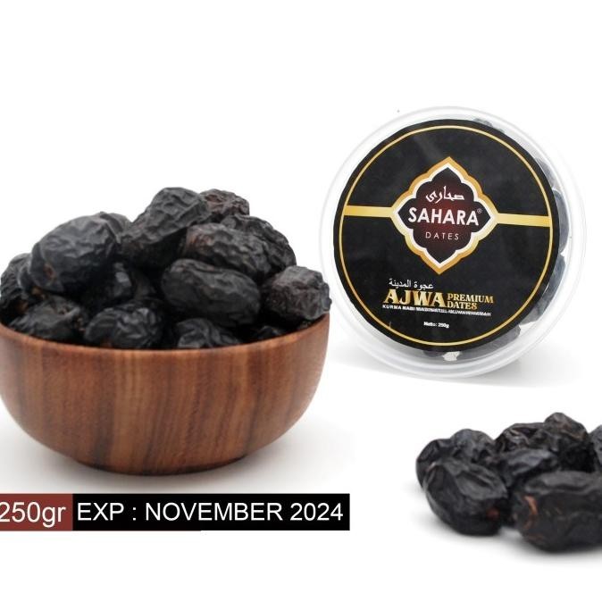 

Korma Premium Ajwa 250Gr Kurma Nabi Original Madinah Shifa Nabawi