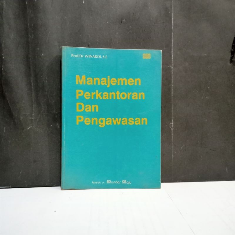 

Buka Manajemen Perkantoran Dan Pengawasan - Prof. Dr. Winardi, S.E.
