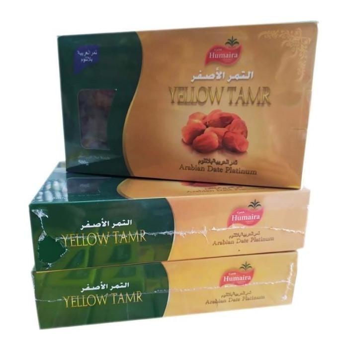 

Kurma Yellow Tamr Humaira 500Gr Arabian Date Platinum