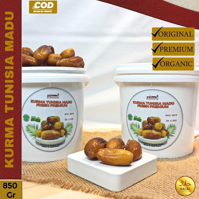 

Kurma Tunisia Madu Ember 850 Gram / Kurma Tunisia Madu Tanpa Tangkai