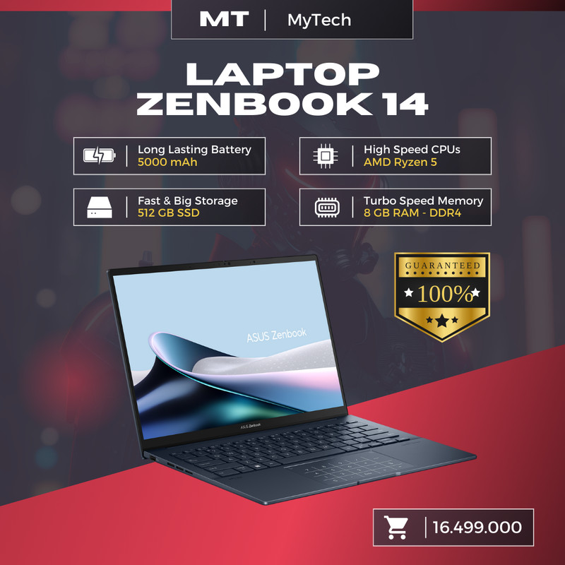 Laptop ASUS Zenbook 14 512GB/8GB