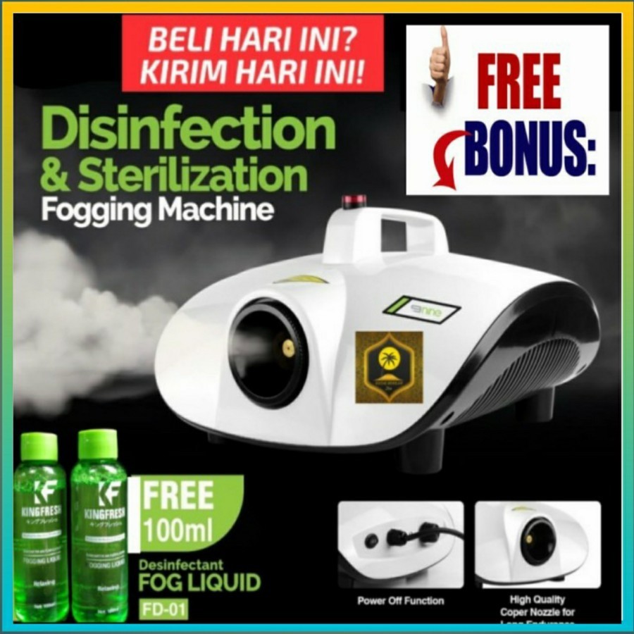 alat fogging asap disinfektan elektrik portable EXERGEN Fog machine