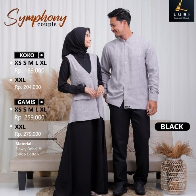 Best Sales Couple Lubi Symphony Black Original
