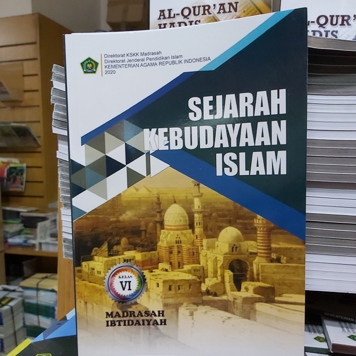 Buku Sejarah Kebudayaan Mi Kelas 6 Kementerian Agama