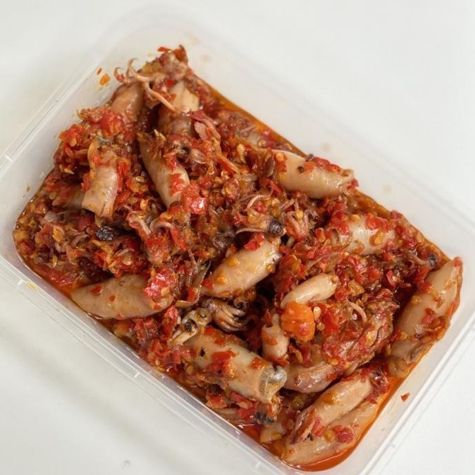 

Sambal Cumi / Cumi sambel merah CS