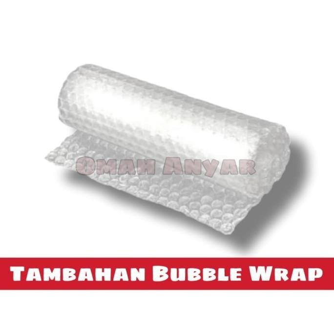 

Tambahan Plastik Bubble werb Hitam Untuk Barang Mudah Pecah Belah BEST PRODUCT