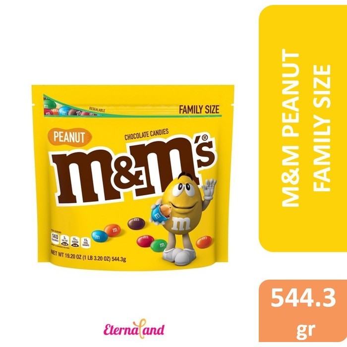 

M&M Chocolate Family Size - cokelat mnm