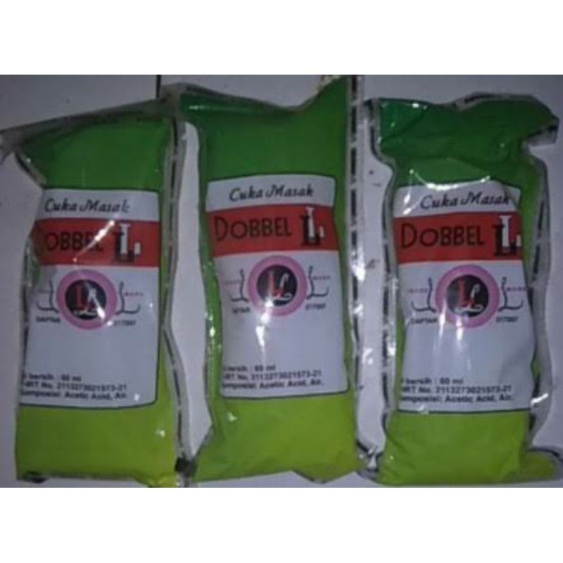 

cuka masak dobble L premium isi 60ml