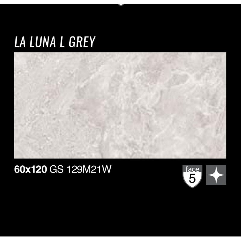 GRANIT GARUDA LA LUNA L GREY GS 129M21W UKURAN 60X120