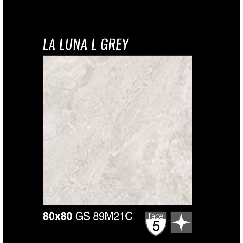 GRANIT GARUDA LA LUNA L GREY UKURAN 80X80 GS 89M21C