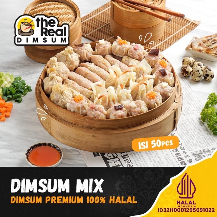 

Dimsum Campur Halal Isi 50