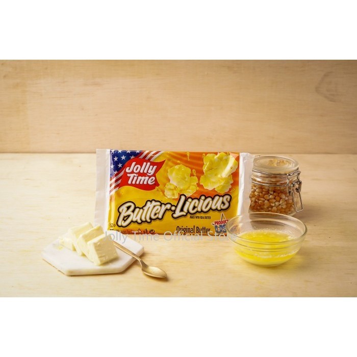 

18pcs Butterlicious - Jolly Time Microwave Popcorn Product Of USA
