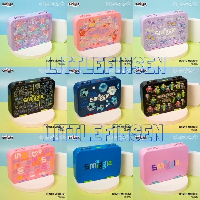 Kotak Makan Anak Lunch Box Anak Smiggle Lunch Box Bento Box Smiggle