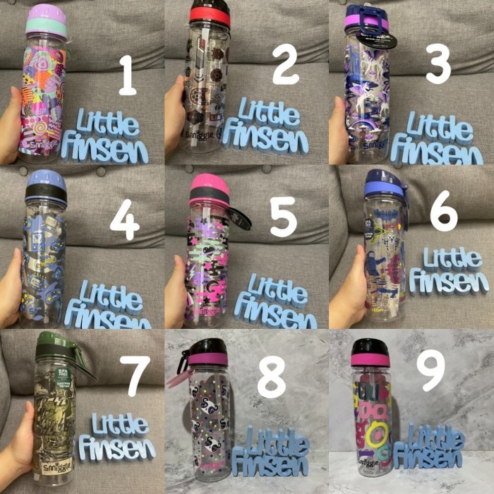 Botol Smiggle Original/Botol Sedot Smiggle Original/Smiggle 650Ml