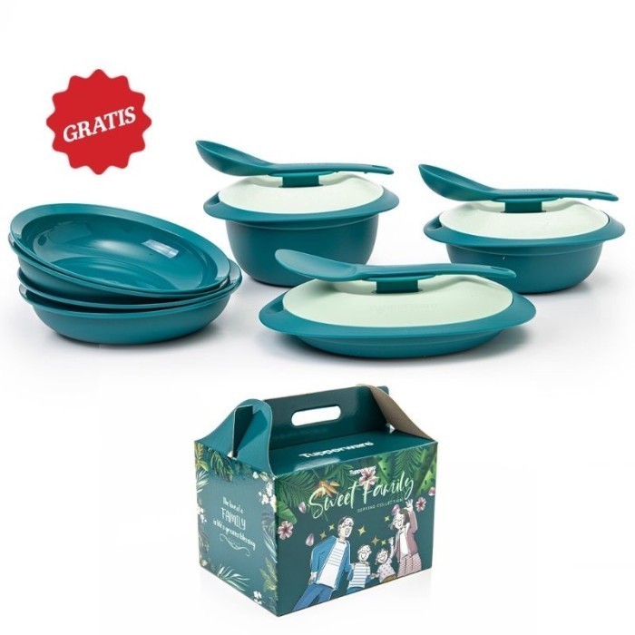 Tupperware Sweet Family Wadah Saji Set
