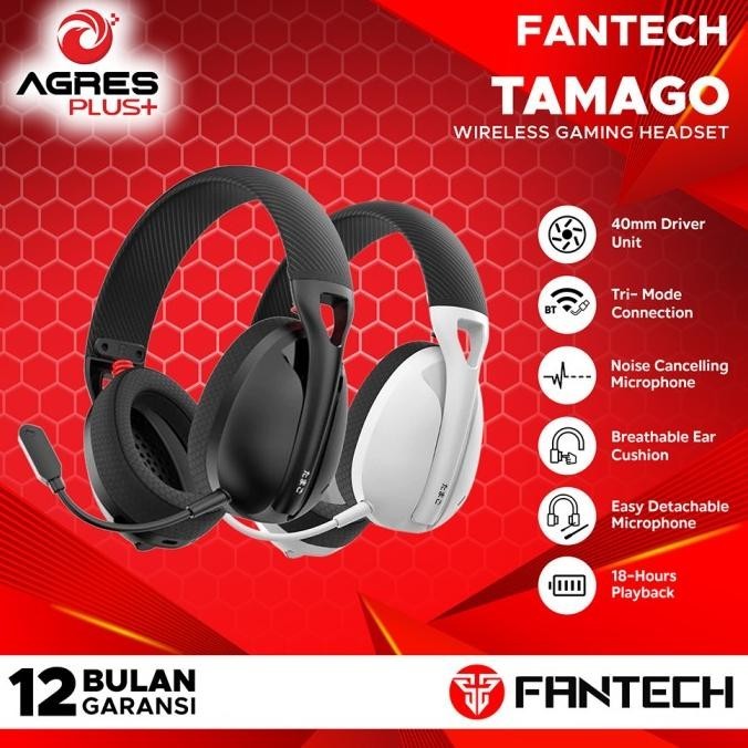 FANTECH Headset TAMAGO Wireless Bluetooth Headphone