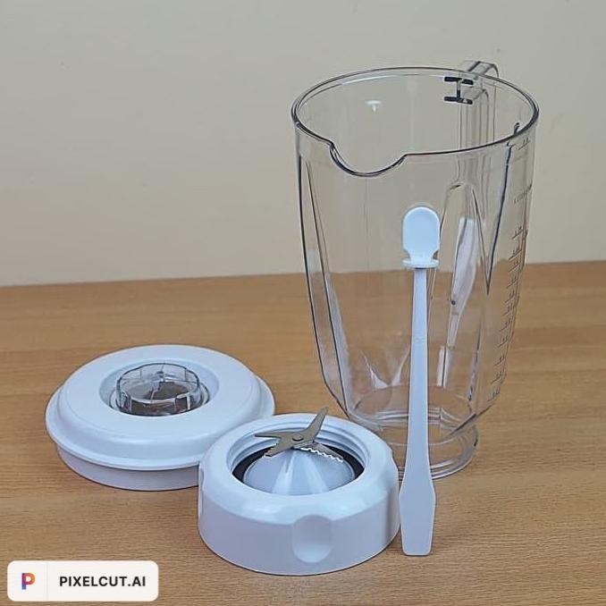 Gelas Tabung Jar Jus Blender Philips Hr 2815 2810 (1 Set ) Plastik