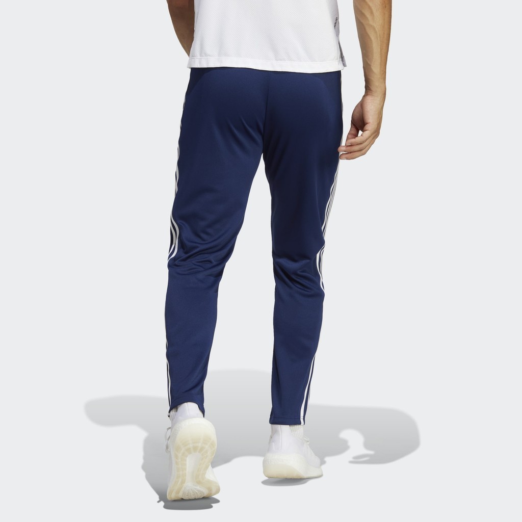 ADIDAS TRAINING Celana Panjang Training Train Essentials 3-Stripes Pria Biru IB8169