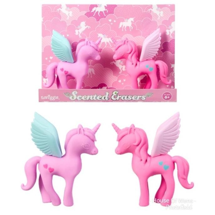 

SMIGGLE LUNAR SCENTED ERASER PACK - PENGHAPUS UNICORN SMIGGLE