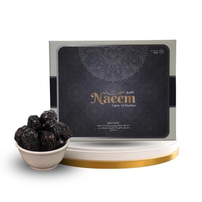 

Kurma Ajwa Naeem Al-Madina 850Gr Premium Kurma Nabi Premium Ajuwa Najw