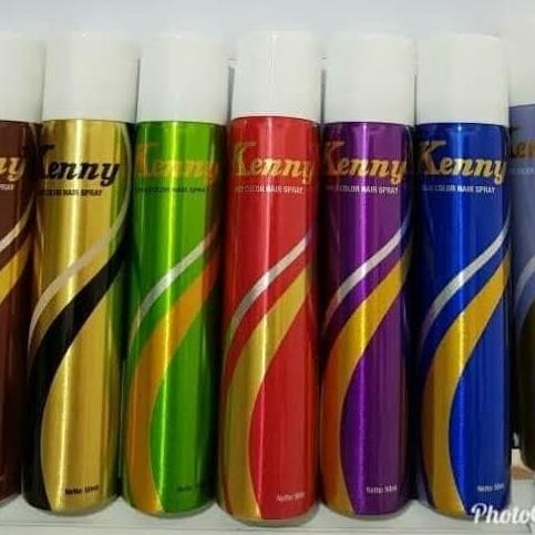 Kekinian - HAIR SPRAY PEWARNA RAMBUT SEMENTARA ,,