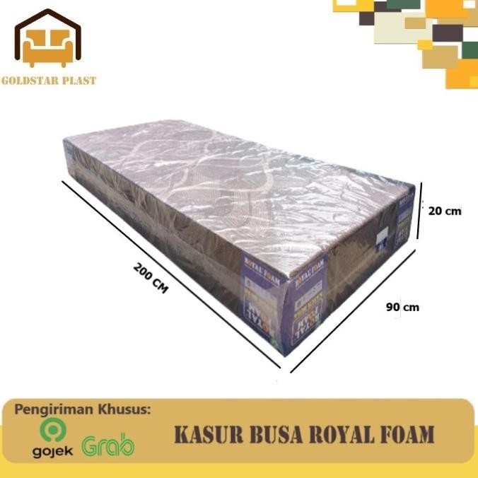 KASUR BUSA ROYAL GARANSI 5 TAHUN/ROYAL FOAM UK 90X200 X14