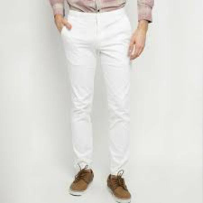 CELANA PANJANG PUTIH CELANA PUTIH CHINO PANJANG CELANA PUTIH PRIA JUMB