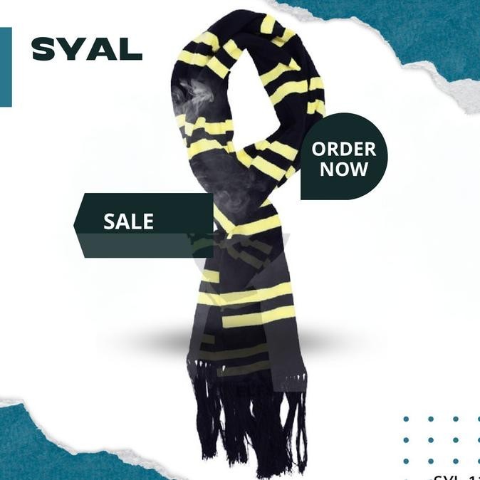 Syal Leher Wanita Rajut Polos - Syl 17