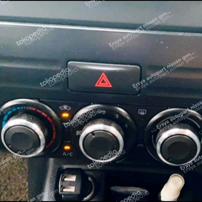 New Knob Ac Variasi Elegan Xtrail T31 Bahan Alloy Pvc High Quality Hemat