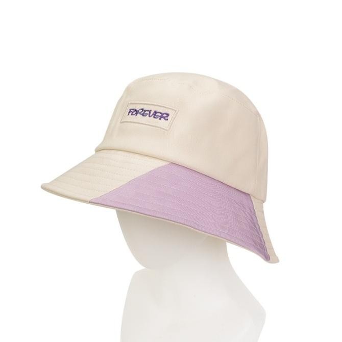 Kkv Syc Topi Bucket Color Block Warna Blok Simple Sporty Fashionable