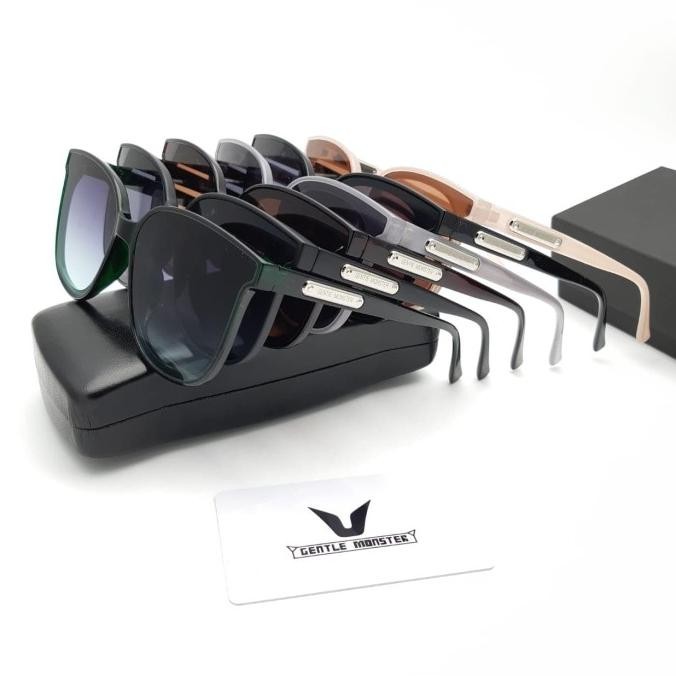 Sunglasses Kaca Mata Wanita Gentle Monster Ivory Super Elegan Mewah