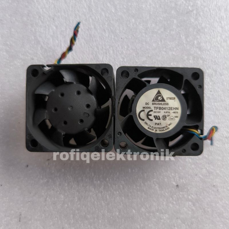 KIPAS HIGH SPEED 4X4CM 12V DC TEBAL 2.7CM