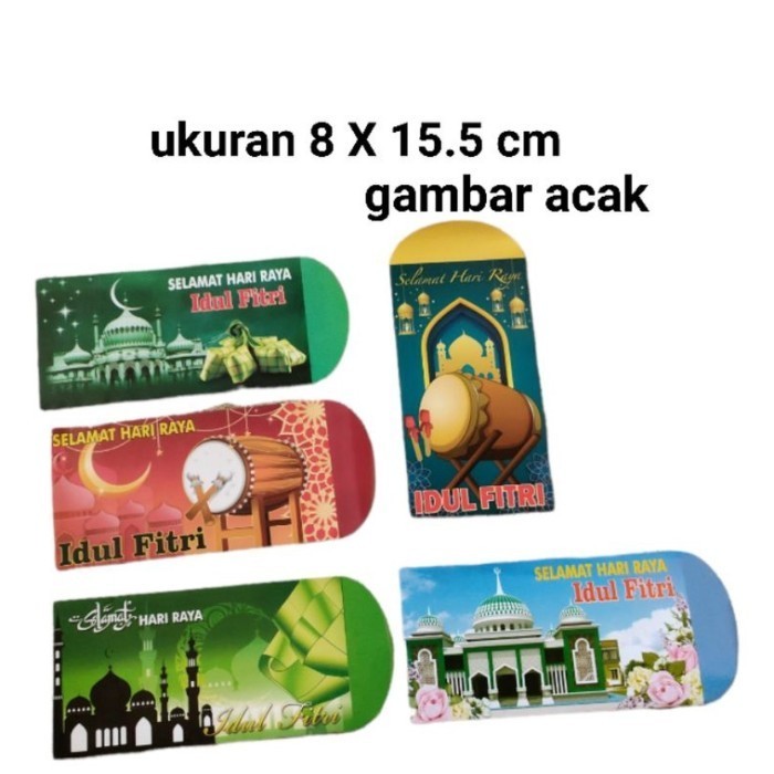 

Limited amplop lebaran / angpao lebaran idul fitri ukuran besar Baru!