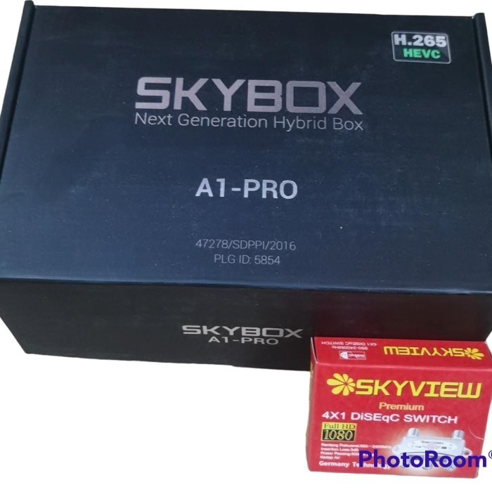 Receiver Skybox A1 Pro Combo DVB-S2 dan DVB-T2