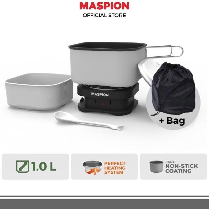 TERBARU MASPION TRAVEL COOKER EX-3051 (1 LITER) KOMPOR LISTRIK PANCI M NURULPRAMIT43