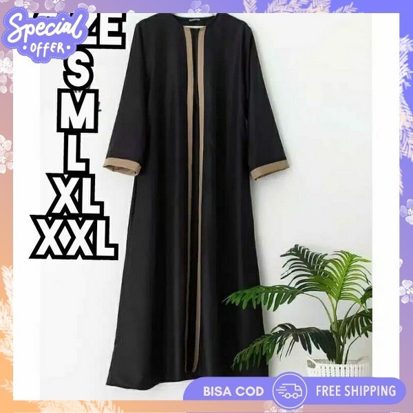 Deres Remaja Elegan Bj Dreas Branded Bahan Tebal Gamis Ibuibu Pengajian Buju Gamid Maxi Dress Jumbo 