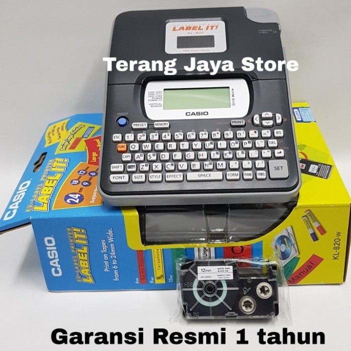 

Label Printer Casio KL-820-W EZ-Label Printer Casio KL-820-W KL820W